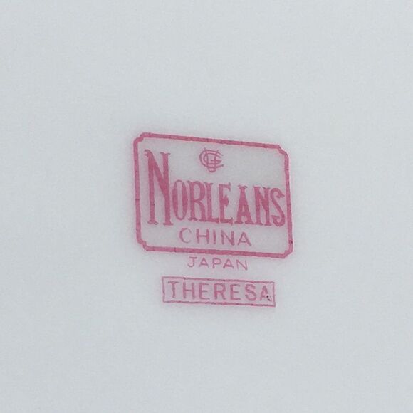 Vintage Norleans Fine China JAPAN Theresa Fruit Dessert Sauce Bowls (4) - Picture 14 of 15